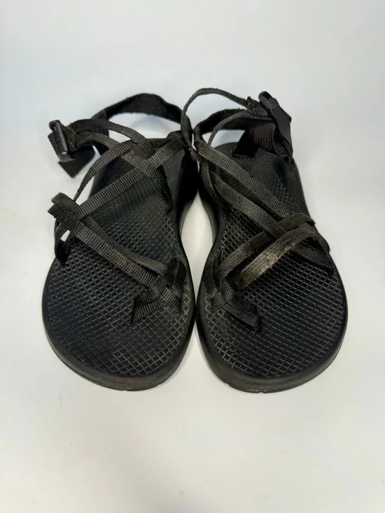 Chaco Women's Classic Black Outdoor Hiking Strappy Sandal Size 7 - Picture 5 of 12